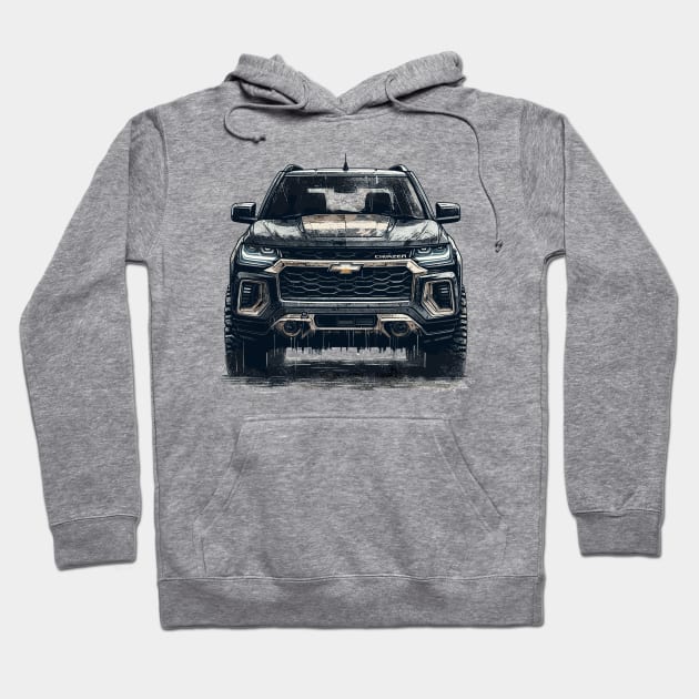 Chevy Blazer Hoodie by Vehicles-Art